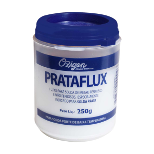 fluxo para solda prataflux 250g oxigen